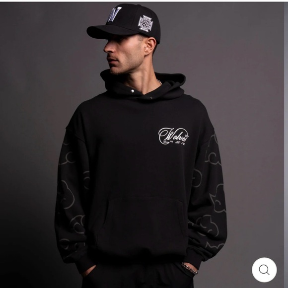 DARC SPORT X NARUTO X “KNOW PAIN” (EXCLUSIVE 1 OF 500) AKATSUKI HOODIE - Picture 4 of 8